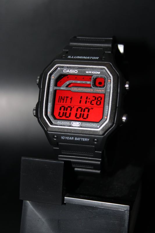Lava - Casio WS1600H Mod