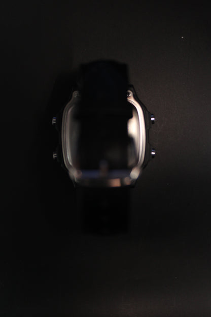 Black Genuine Leather - Casio AE1200 Mod
