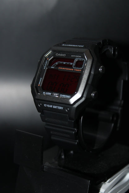 Lava - Casio WS1600H Mod