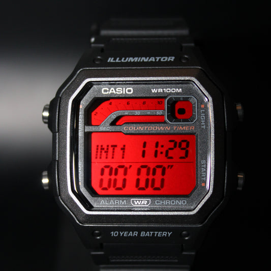 Lava - Casio WS1600H Mod