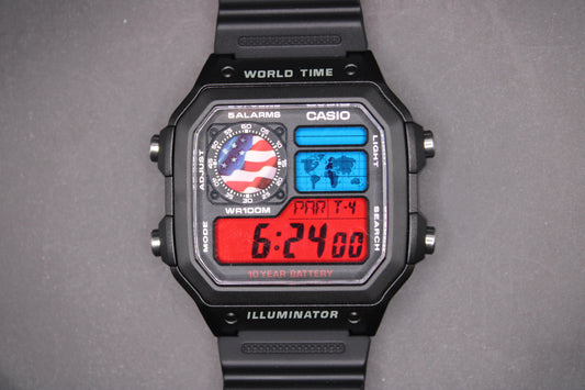 Freedom - Casio AE1200 Custom Mod