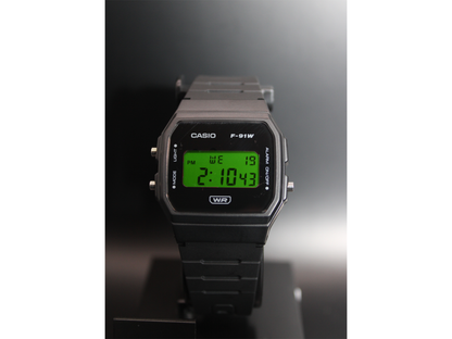 8 Colors - Casio F91-W Minimalist Mod