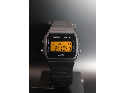 8 Colors - Casio F91-W Minimalist Mod
